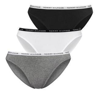 Culottes Noire/Blanc/Gris Femme Tommy Hilfiger Underwear pas cher