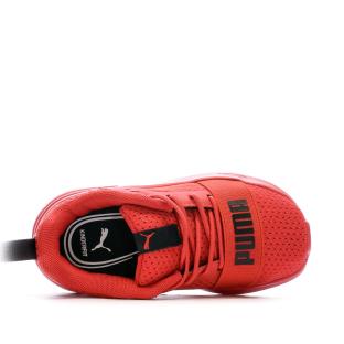 Baskets Rouges Bébé/Garçon Puma Wired Run vue 4