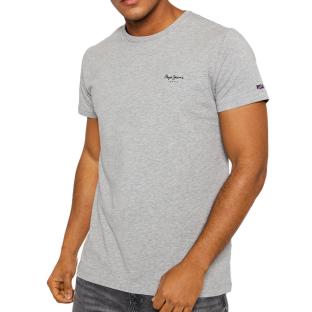 T-shirt Gris Homme Pepe Jeans Original Basic pas cher