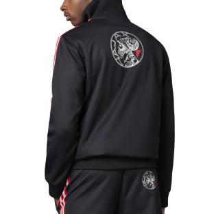 Ajax Amsterdam Veste Noire Homme Adidas Track Top IN4719 vue 2