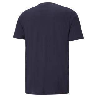 T-shirt Marine Homme Puma Small vue 2