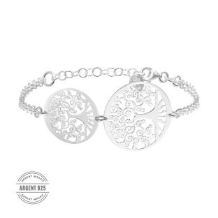 Bracelet Argent arbre de vie Clio Blue Kaira pas cher