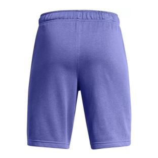 Short Violet Garçon Under Armour Rival Terry vue 2