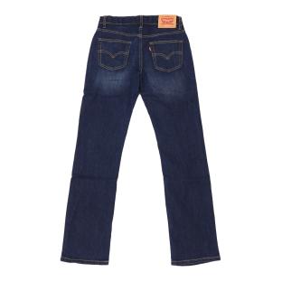 Jean Slim Bleu Garçon Levi's 511 vue 2