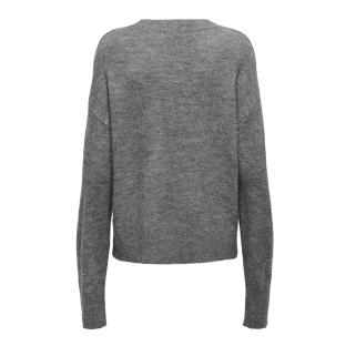 Pull Gris Femme JDY Curved vue 2