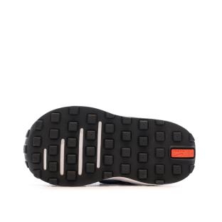 Baskets Noires Garçon Nike Waffle vue 5