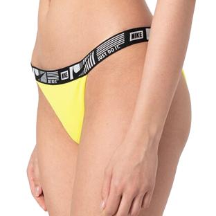 Bas de maillot de bain Jaune Femme Nike Banded Bottom pas cher