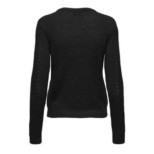 Pull en Maille Noir Femme JDY Felo Struc vue 2