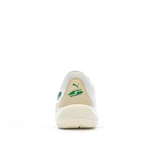 Chaussures de Basket Blanc/Vert Homme Puma Court Rider vue 3