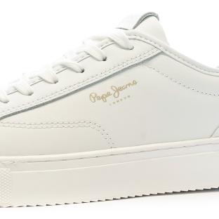 Baskets Blanches Femme Pepe jeans Adams Basy vue 7
