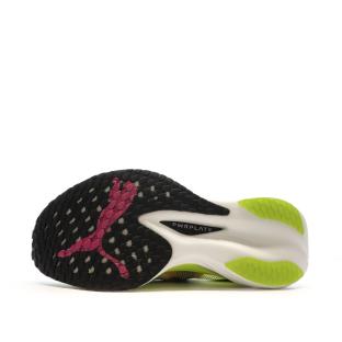 Chaussures de running Jaune Homme Puma Deviate Nitro Elite vue 5