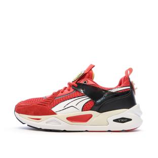 Baskets Rouge Homme Puma Ferrari Blaze Rosso Corsa pas cher