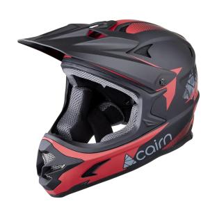 Casque intégral Noir/Rouge Adulte Cairn X Track pas cher