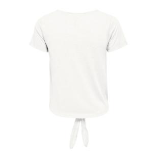 T-shirt Blanc Femme JDY Linette vue 2