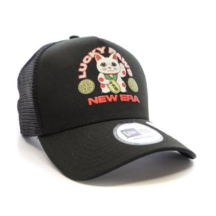 Casquette Noire Homme New Era Sign Trucker vue 2