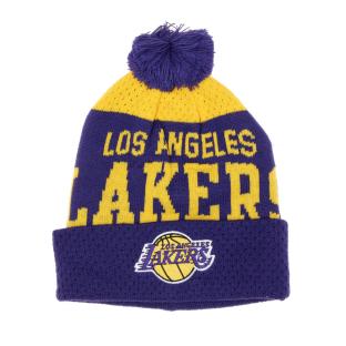 Los Angeles Lakers Bonnet Violet/Jaune Garçon NBA Collegiate pas cher