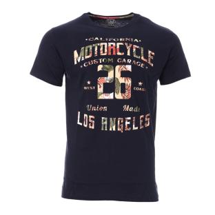 T-Shirt Marine Homme American People Tess pas cher