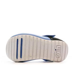 Sandales Bleu/Noir Garçon Nike Sunray vue 5