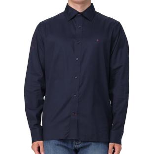 Chemise Marine Homme Tommy Hilfiger Flex Widespread pas cher