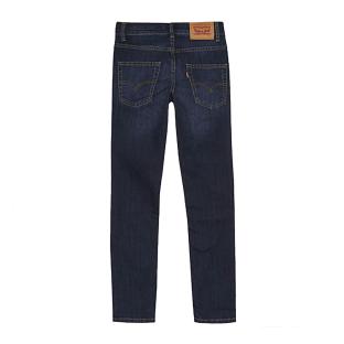 Jean Slim Fit Bleu Brut Garçon Levi's 9E6728 vue 2