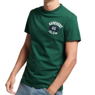 T-shirt Vert Homme Superdry Superstate pas cher