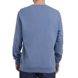 Sweat Bleu Homme Levi's fleece vue 2