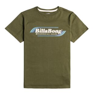 T-shirt Kaki Garçon Billabong Seventy Roads pas cher