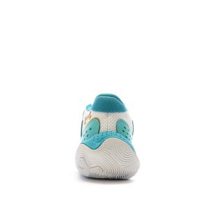 Chaussures de Basket Turquoise/Blanche Mixte Under Armour Jet 23 vue 3