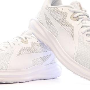 Chaussures de Running Blanches Mixte Puma Twitch Runner vue 7