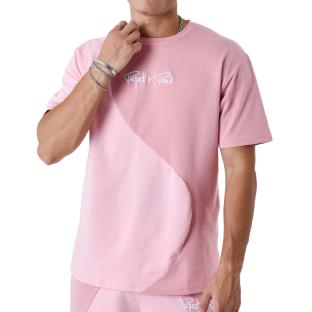 T-shirt Rose Homme Project X Paris Vague pas cher