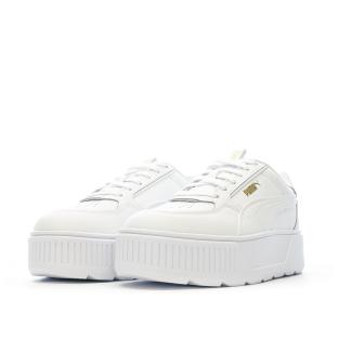 Baskets Blanches Femme Puma Karmen 02 vue 5