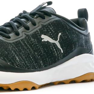 Chaussures de Golf Noires Homme Puma Fusion Pro vue 7