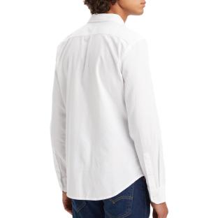 Chemise Manches Longues Blanche Homme Levi's Chemise 86625 vue 2