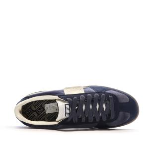 Baskets Bleu Homme Puma Super Team Velvet vue 4