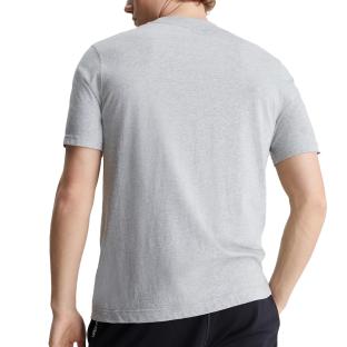 T-shirt Gris Homme Calvin Klein 00GMS4K187 vue 2