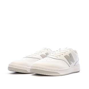 Baskets Blanches/Grises Homme New Balance Lifestyle vue 6