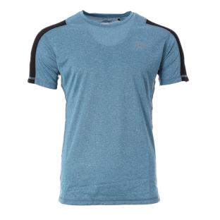 T-shirt Bleu Homme Best Mountain Rando 06 pas cher