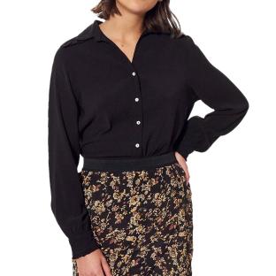 Chemise Noir Femme Kaporal Nooba pas cher