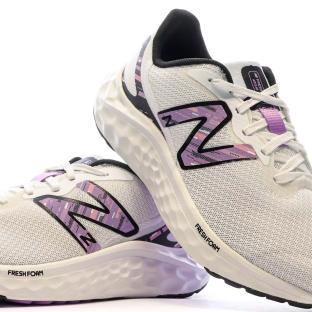 Chaussures de Running Blanc/Violet Femme New Balance Fresh Foam Arishi vue 7