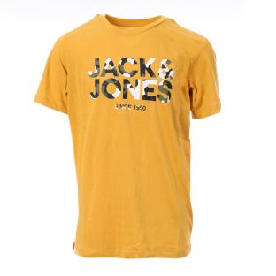 T-shirt Jaune Garçon Jack & Jones James pas cher