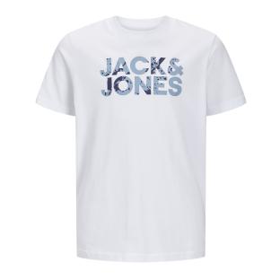 T-shirt Blanc Garçon Jack & Jones Corp Splash pas cher