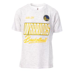 T-shirt Gris Chiné Garçon NBA Track Golden State Warriors pas cher