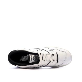 Baskets Blanche/Noir Homme New Balance 550 vue 4