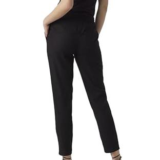 Pantalon Fluide Noir Femme Vero Moda Jesmilo vue 2