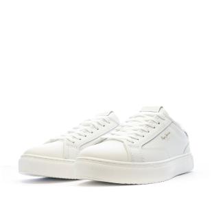 Baskets Blanches Femme Pepe jeans Adams Basy vue 6