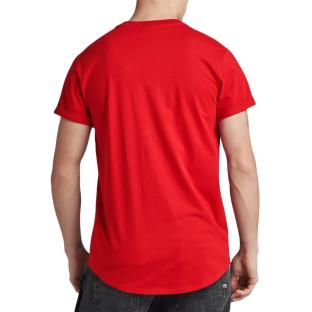 T-shirt Rouge Homme G-Star Raw D16396 vue 2