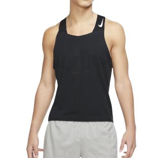 Débardeur de Sport Noir Homme Nike Aroswft Singlet pas cher