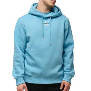 Sweat à Capuche Bleu Homme Calvin Klein J30J323749 pas cher