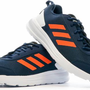 Chaussures de Running Marine/Rouge Homme Adidas Vultrun vue 7