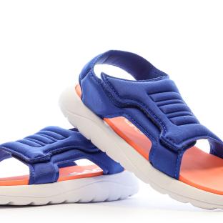 Sandales Bleu/Orange Garçon Adidas Comfort vue 7